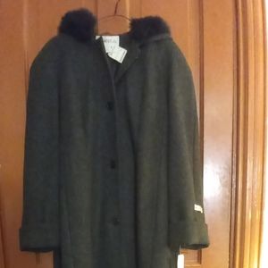 Long 100% Wool Coat